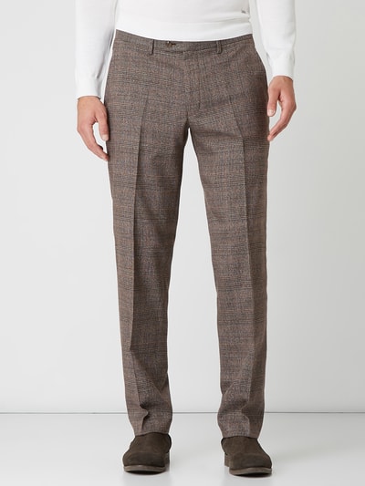 Christian Berg Men Pantalon met stretchgehalte  Middenbruin - 4