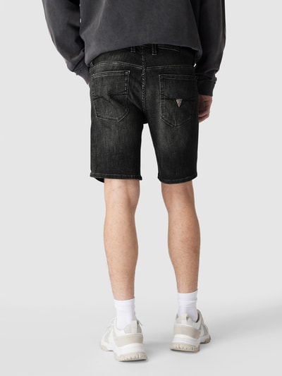 Guess Jeansshorts mit Label-Patch Black 5