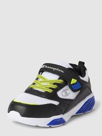 CHAMPION Sneakers in colour-blocking-design, model 'WAVE' Zwart - 1