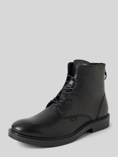 Replay Boots aus Leder mit Reißverschluss Modell 'MILES' Black 1