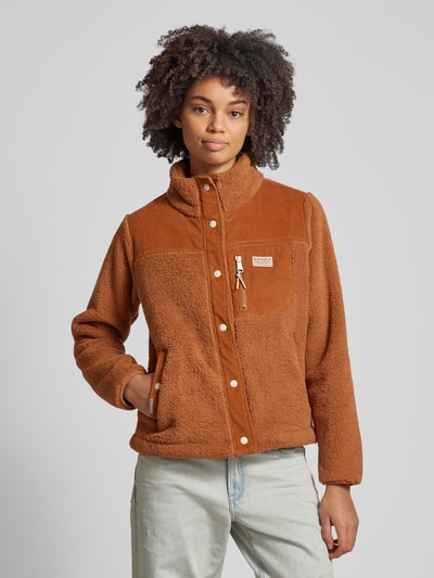 Ragwear Bluza rozpinana ze stójką model ‘Appopis’ Camel 4