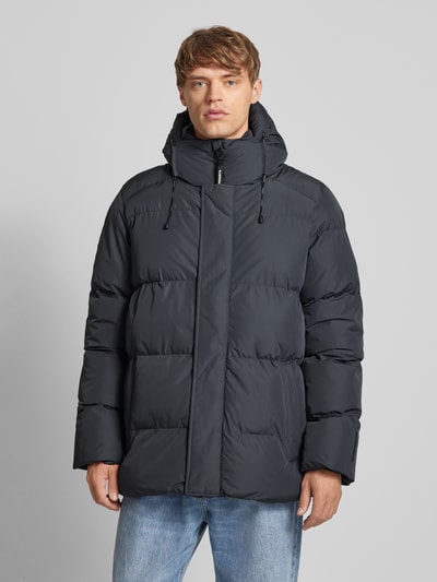 Superdry Steppjacke mit Stehkragen Mittelgrau 4