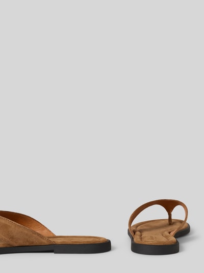 Vagabond Zehentrenner aus echtem Veloursleder Modell 'ZAIDA' Beige 2
