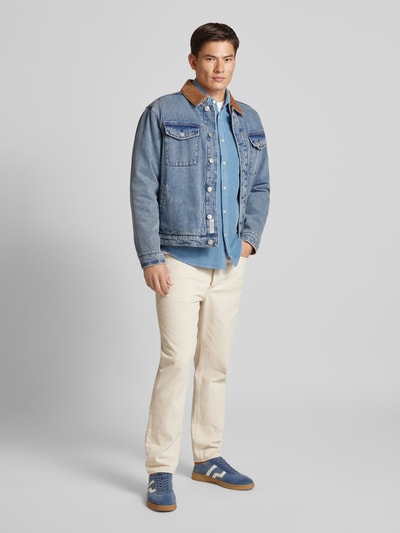 Scotch & Soda Jeansjacke mit Brusttaschen Jeansblau 1