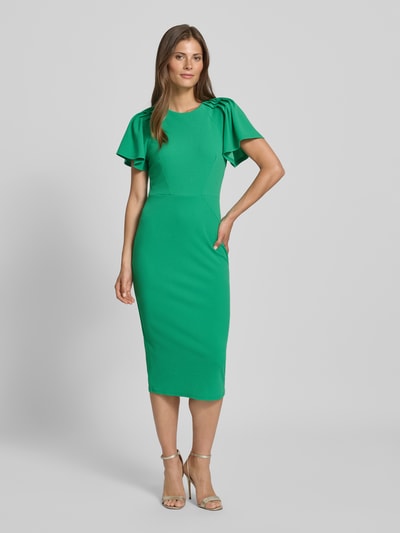 Lipsy Cocktailjurk met plooien Groen - 4