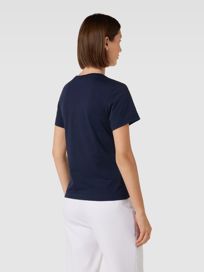 GANT T-Shirt mit Label-Print Marine 5