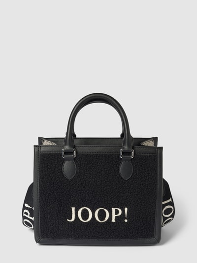 JOOP! Crossbodytas met logodetail en teddybont  - 2