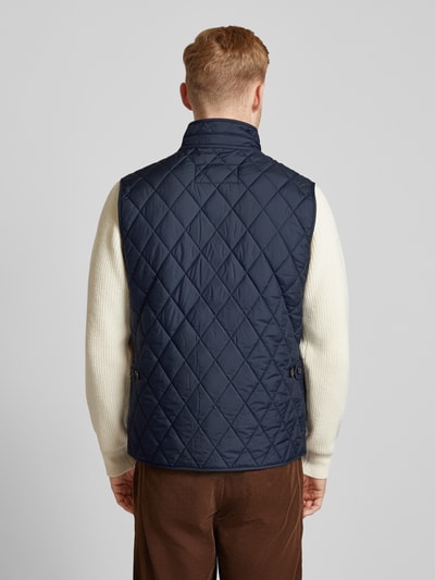 Polo Ralph Lauren Bodywarmer met opstaande kraag, model 'BEATON' Marineblauw - 5