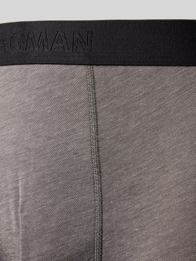 RAGMAN Pants mit elastischem Label-Bund Dunkelgrau 2