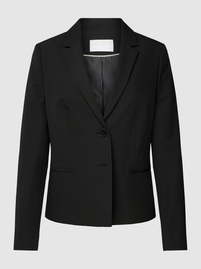 Jake*s Collection Blazer met viscose en paspelzakken Zwart - 2