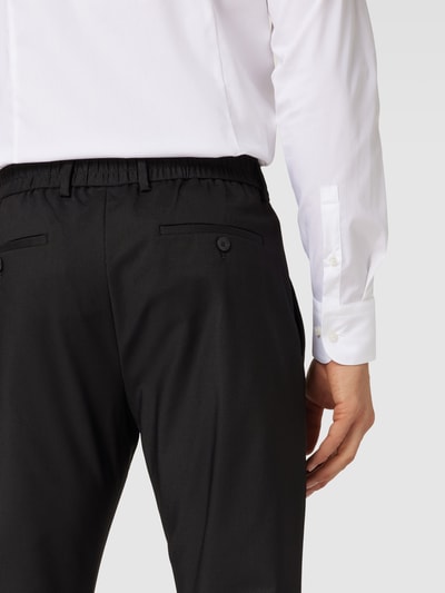 Esprit Collection Slim fit pantalon, model 'TONE' Zwart - 3