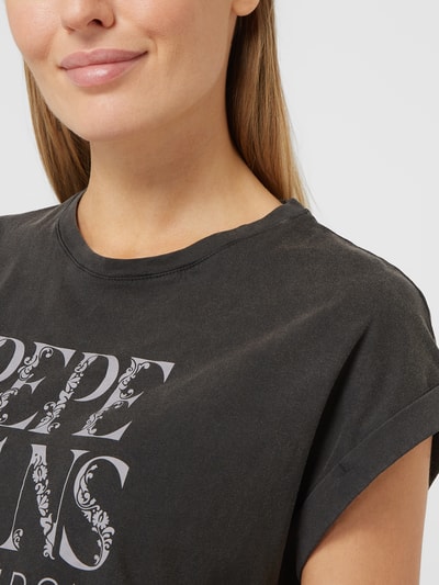 Pepe Jeans T-Shirt aus Baumwolle Modell 'Linda' Black 3