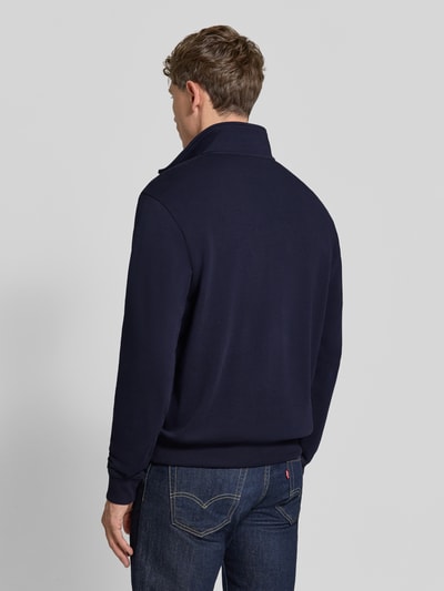 Napapijri Relaxed Fit Sweatshirt aus elastischem Baumwoll-Mix Marine 5