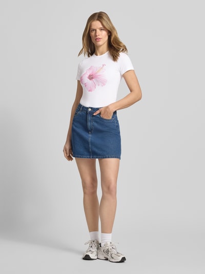 JJXX T-Shirt mit Motiv-Print Modell 'GIGI' Weiss 1