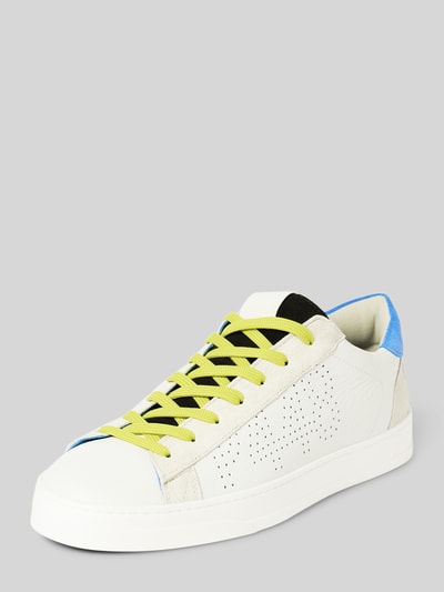 P448 Sneakersy sznurowane model ‘JACKC’ Biały 1