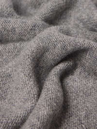Christian Berg Woman Kaschmirschal in Strick-Optik Graphit Melange 2