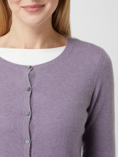 Christian Berg Woman Cardigan aus Kaschmir  Lavender Melange 3