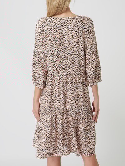 Montego Kleid aus Viskose Offwhite 5
