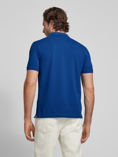 Lerros Poloshirt mit Label-Stitching Blau 5