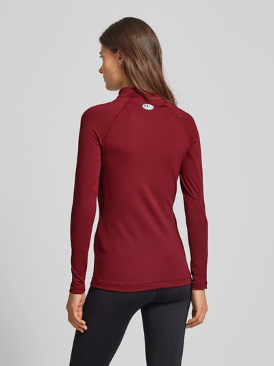 Under Armour Longsleeve mit Stehkragen Bordeaux 5