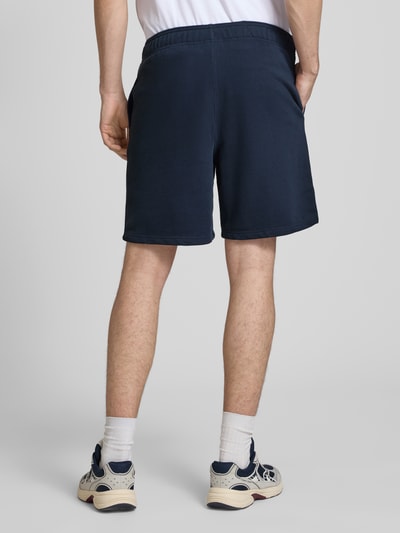 Champion Sweatshorts met elastische band en labelstitching Marineblauw - 5