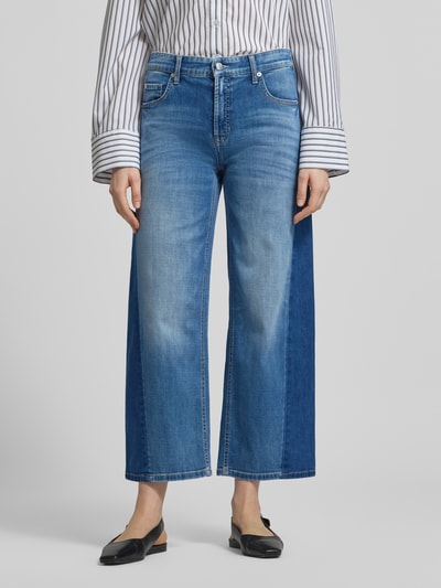 CAMBIO Wide Fit Jeans in verkürzter Passform Modell 'Oria' Jeansblau 4