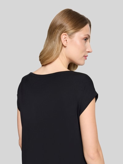 Betty Barclay Regular Fit T-Shirt mit fixiertem Umschlag Bordeaux 6