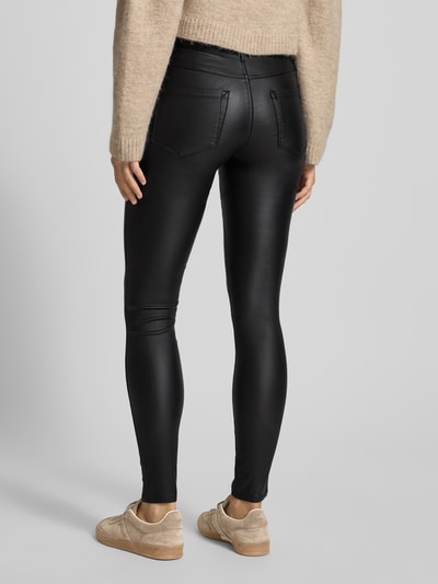 ONLY Jeansy o kroju skinny fit z mieszanki wiskozy model ‘ROYAL’ Czarny 5