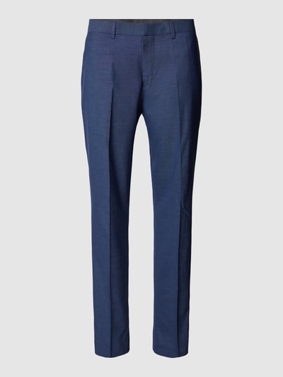 s.Oliver BLACK LABEL Pantalon met persplooien Blauw - 1