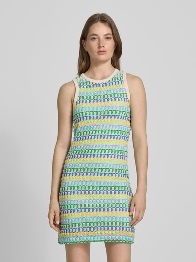 Rich & Royal Strickkleid mit Rundhalsausschnitt Blau 4