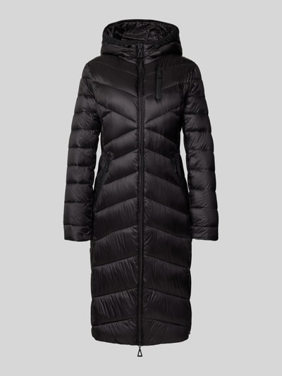 Gil Bret Płaszcz pikowany zapinany na zamek błyskawiczny dwustronny Czarny 2