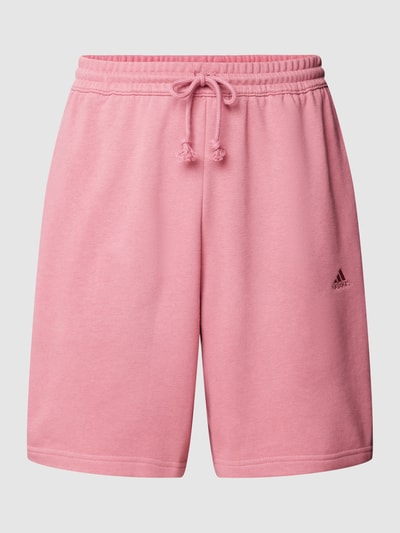 ADIDAS SPORTSWEAR Sweatshorts mit Label-Stitching Rostrot 2