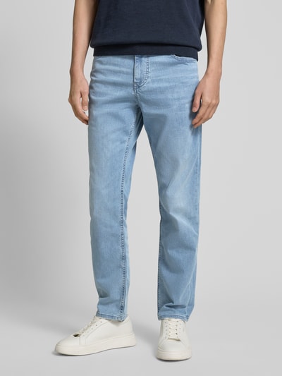 BOSS Regular fit jeans in 5-pocketmodel, model 'Re.Maine' Jeansblauw - 4