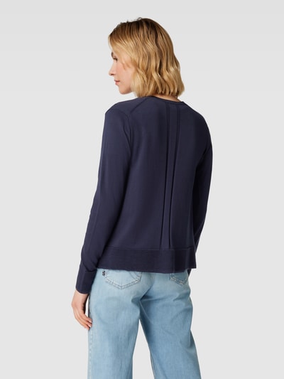 Esprit Cardigan in effen design Marineblauw - 5