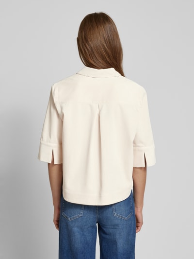 OPUS Overhemdblouse met platte kraag Offwhite - 5