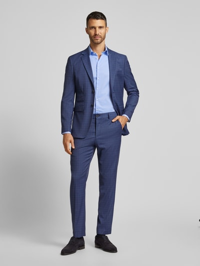 Jake*s Regular Fit Business-Hemd mit Kentkragen Bleu 1