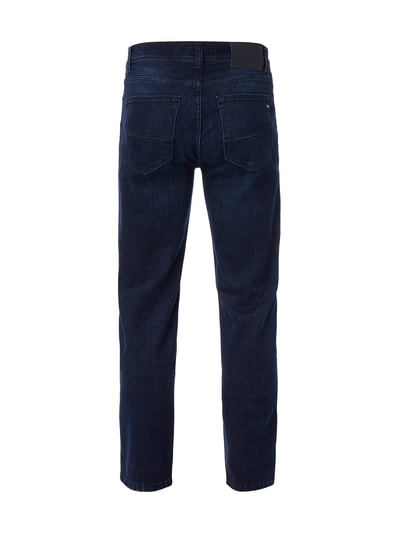 Brax Stone Washed Straight Fit Jeans Dunkelblau 3