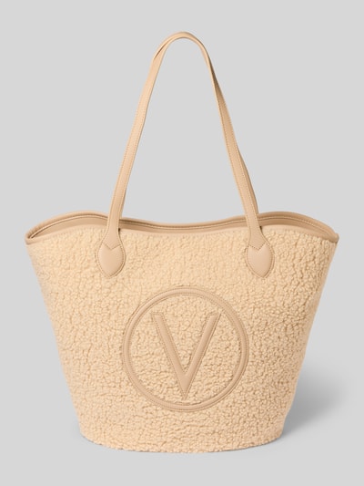 VALENTINO BAGS Shopper in Teddyfell-Optik Modell 'COVENT' Beige 1