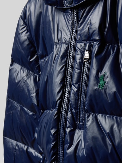 Polo Ralph Lauren Teens Kurtka puchowa z wyhaftowanym logo Granatowy 2