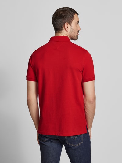 Tommy Hilfiger Regular Fit Poloshirt mit Label-Detail Rot 5