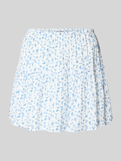 Review Minirock mit elastischem Bund Weiss 2