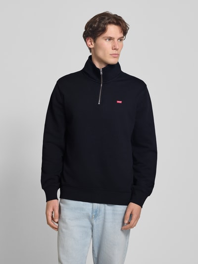 Levi's® Regular Fit Sweatshirt aus reiner Baumwolle Black 4