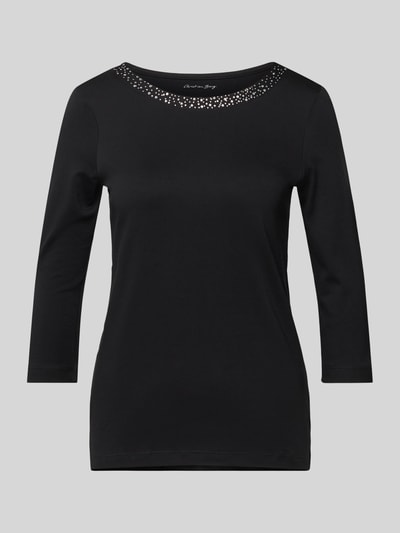 Christian Berg Woman Longsleeve mit 3/4-Ärmel Black 1