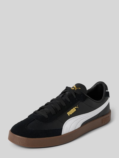 Puma Sneakers met labelprint Zwart - 1