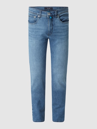 Pierre Cardin Tapered fit jeans met stretch, model 'Lyon' - 'Futureflex' Jeansblauw - 2