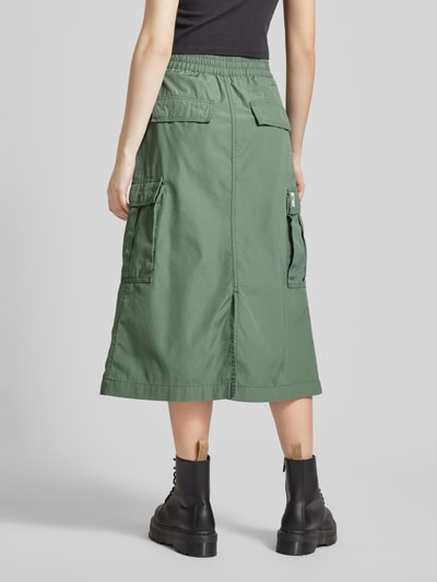 Carhartt Work In Progress Midirok met cargozakken Rietgroen - 5