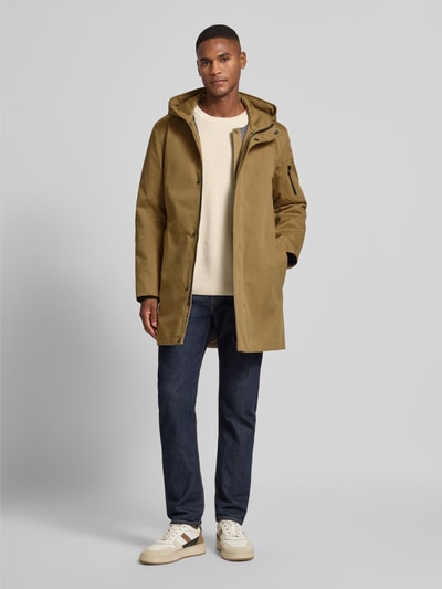 G-LAB Jacke mit verdecktem Reißverschluss Modell 'Globe Evo' Sand 1