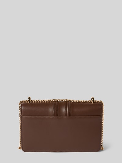 Seidenfelt Umhängetasche in Leder-Optik Modell 'Roros' Dunkelbraun 4