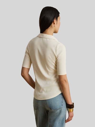 Lauren Ralph Lauren Slim Fit T-Shirt aus Baumwoll-Mix Modell 'HAIDELLE' Sand 5