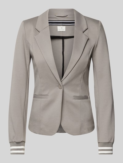 Kaffe Blazer met strookzakken, model 'KINNIE' Middengrijs - 2